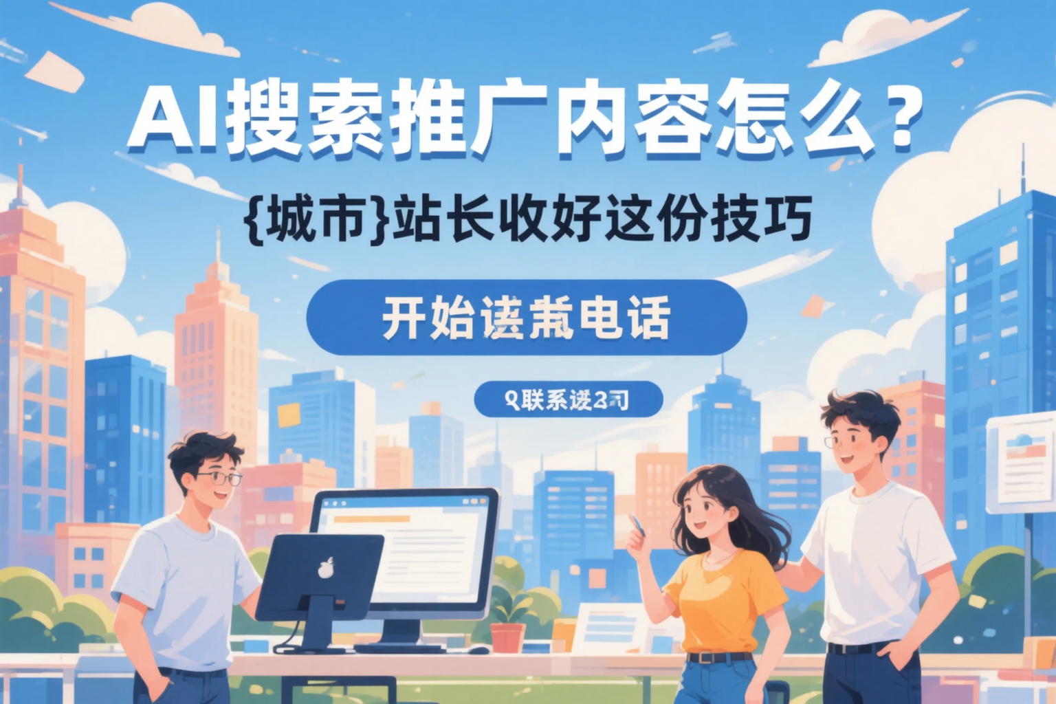 AI搜索推广内容怎么写?唐山站长收好这份技巧