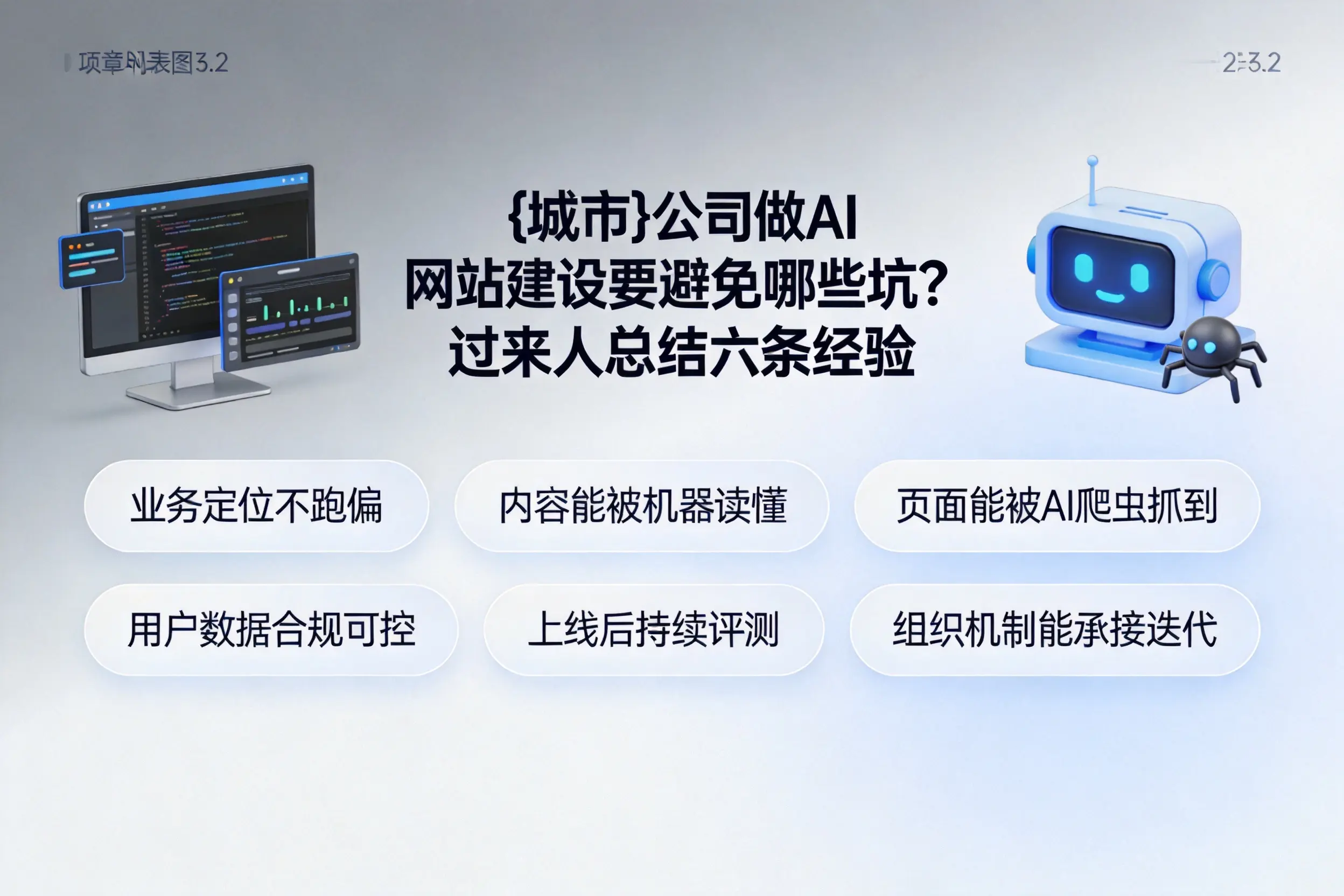 唐山公司做AI网站建设要避免哪些坑?过来人总结六条经验