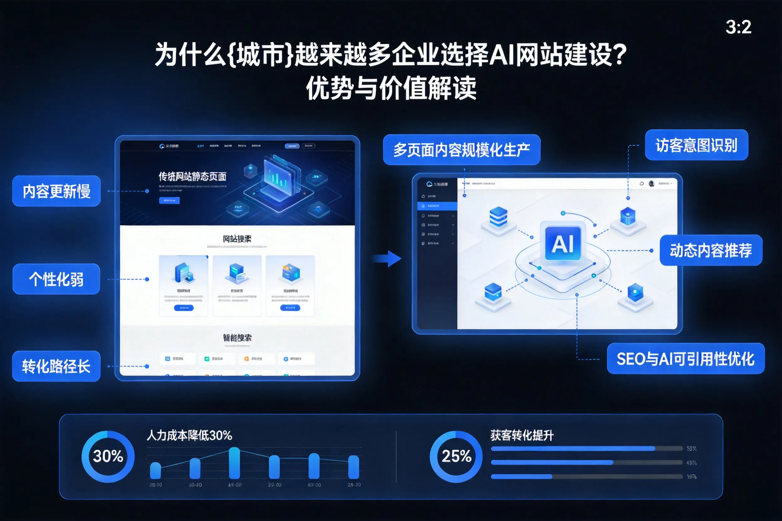 为什么唐山越来越多企业选择AI网站建设?优势与价值解读