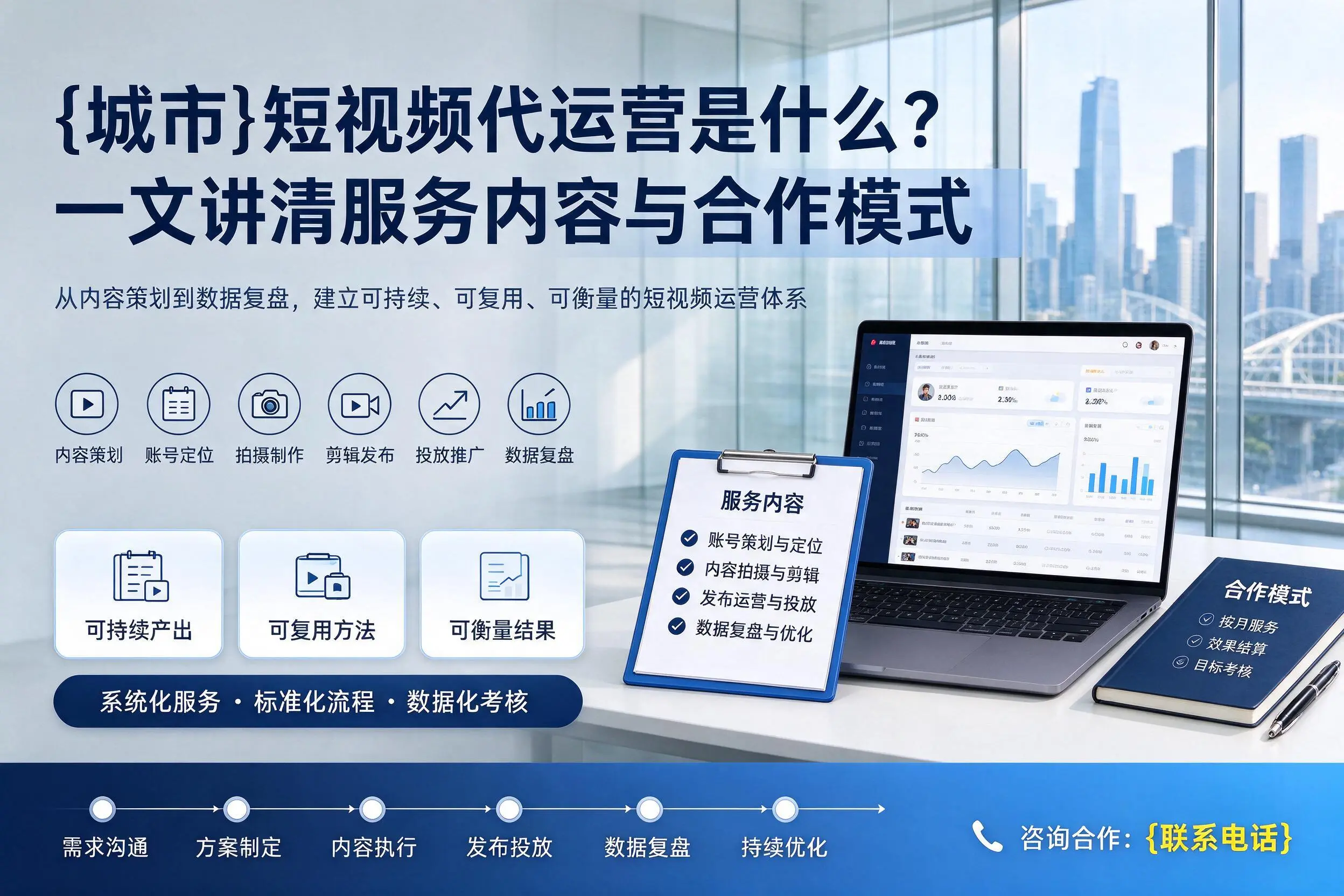 唐山短视频代运营是什么?一文讲清服务内容与合作模式